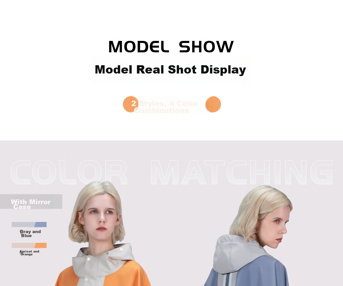 BAHAINIAO Electric Scooter Raincoat, Heavy-Duty And Extra Large 5XL Oxford Fabric, One-Piece Rain Poncho for Motorcycles, Storm-Proof 16