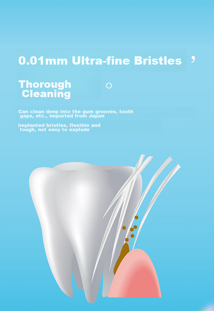 EBISU Wide-Head Medium Bristle Whitening Toothbrush for Adults, Men And Women, Couples, Gum Protection, Teeth Whitening, Tongue Coating Cleaning, 1 Piece, Random Color 12