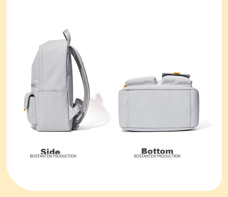 BOSTANTEN Men's Backpack, High School And College Student Bookbag, Trendy Backpack with Large Capacity for Laptops And Notebooks, Suitable for Both Men And Wome 12