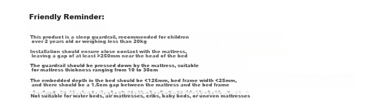 EUDEMON Portable Bed Guard Rail, Baby Travel Bed Anti-Fall Child Bedside Barrier, Foldable Fence, Single-Sided 0.9 Meter 1