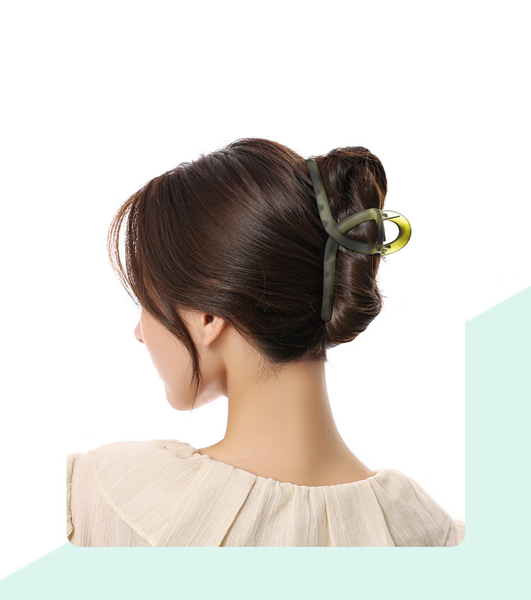 CHIMERA 2-Piece Shower Hair Clip, Elegant Shark-Shaped Hair Claw for Back of Head, Hair Barrette, Hair Accessory for Wome 8
