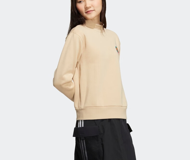 Adidas NEO Women's Sports Casual Series W VBE SWEAT2 Pullover HN2369 M Size 4