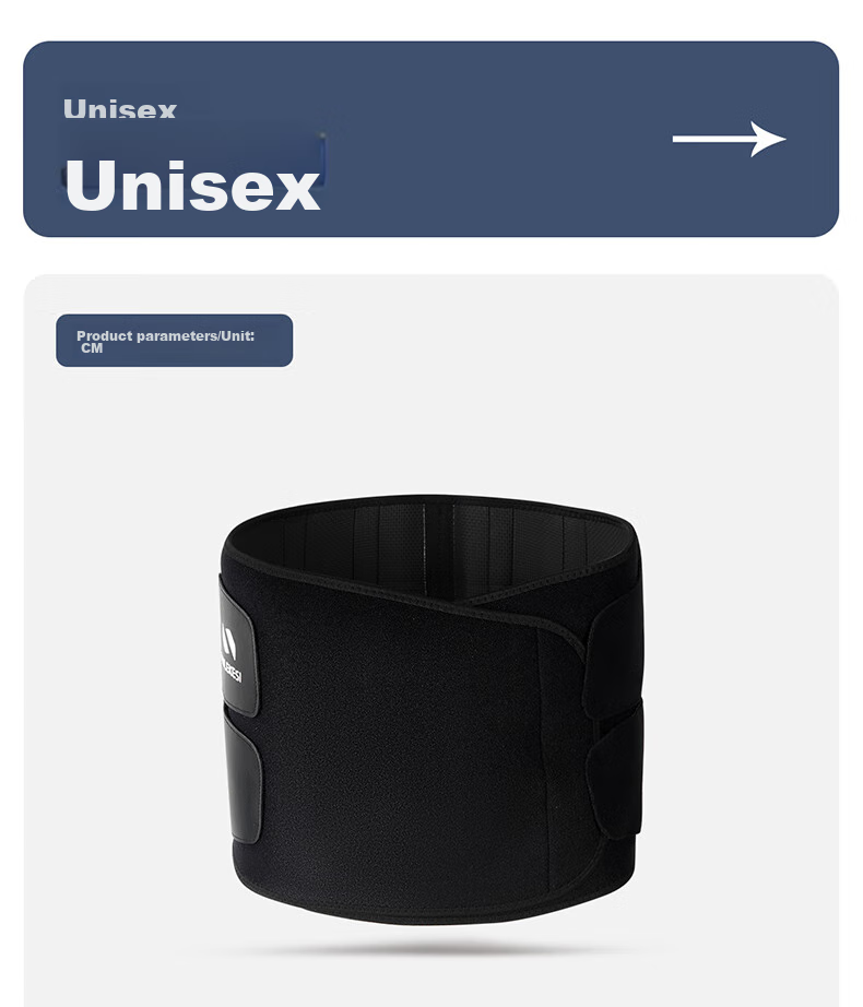 NAILEKESI N Sweat-Inducing Fat-Burning Waist Support Belt for Fitness, Weight Loss, Waist Slimming, Abdominal Compression, Deadlifts, Squats, Running, And Sweating Support M Size 18