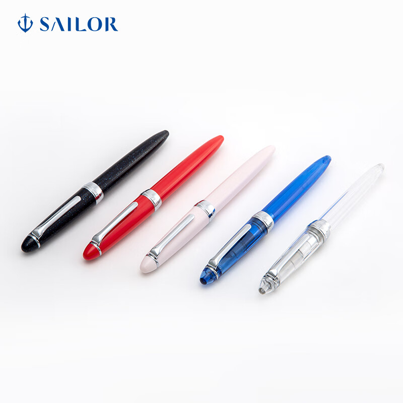Перьевая ручка SAILOR 0500 Four Seasons Colorful Fish, Deep Autumn Red, перо F, сталь, красный