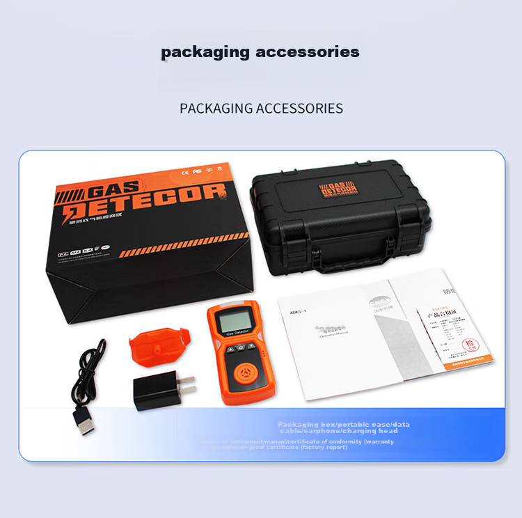 EDKORS Oxygen Detector, Portable Oxygen Meter, Oxygen Concentration Meter, Confined Space Anti-Hypoxia Alarm Device 16
