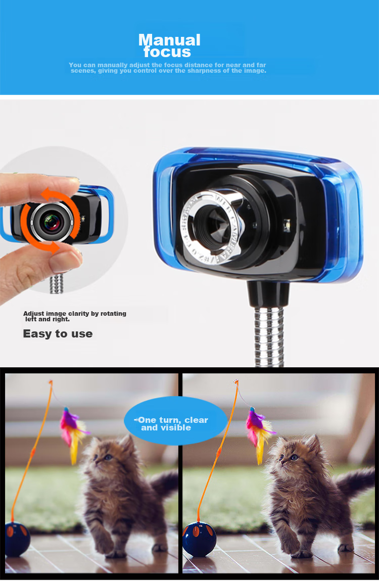 Aoni Computer Camera, 1080P Full HD Facial Recognition Capture, Hotel Real-Name Authentication Camera, No Driver Installation Required, Built-In Microphone, C32 4