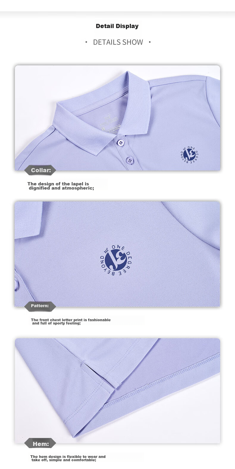 361° Women's Short-Sleeve T-Shirt, Summer New Style Quick-Dry Polo Shirt, Sports Running Loose Top, 662624112H-2 108