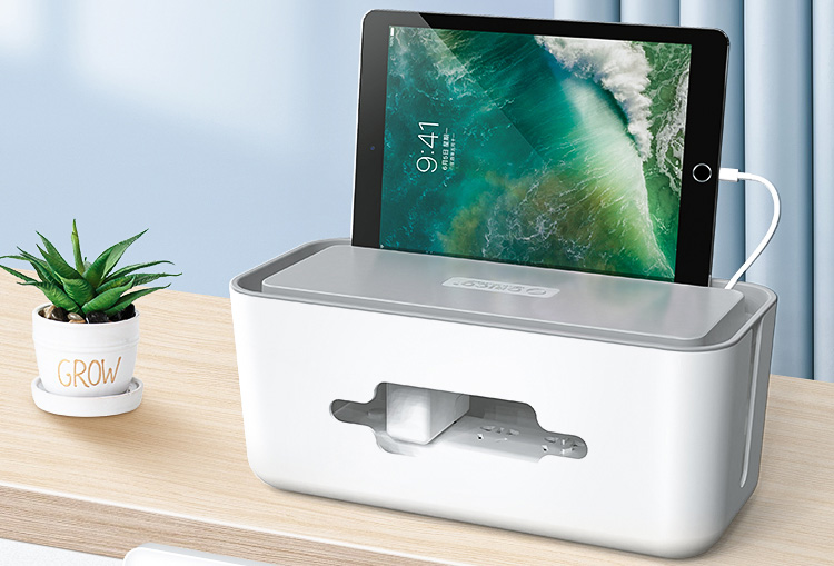 ORICO Power Strip Storage Box / Socket Storage Box / Multifunctional Cable Organizer Box / Multi-Port Power Strip Cable Storage Box / Flame Retardant Junction Box / Power Cable Organizer Box 2