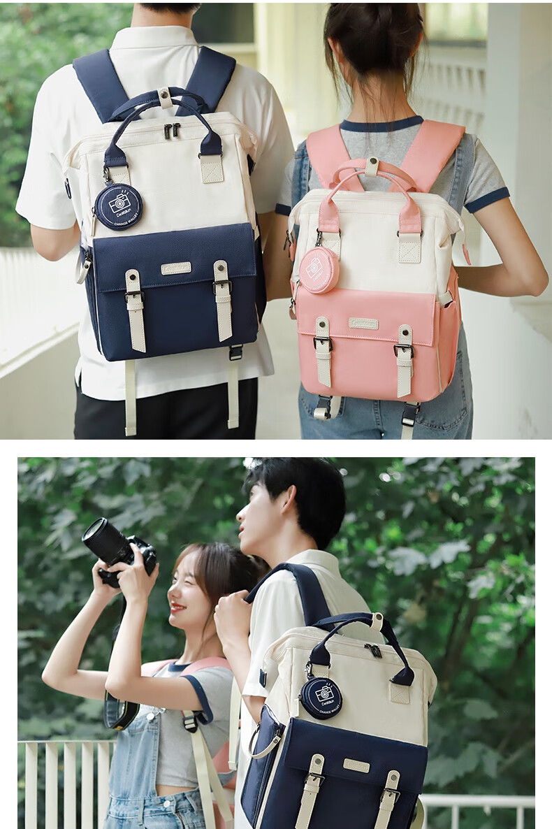 CWATCUN Camera Bag, Shoulder And Handheld Photography Bag, Casual Backpack for Women And Men, DSLR Camera Backpack Suitable for Sony, Nikon, Cano 11