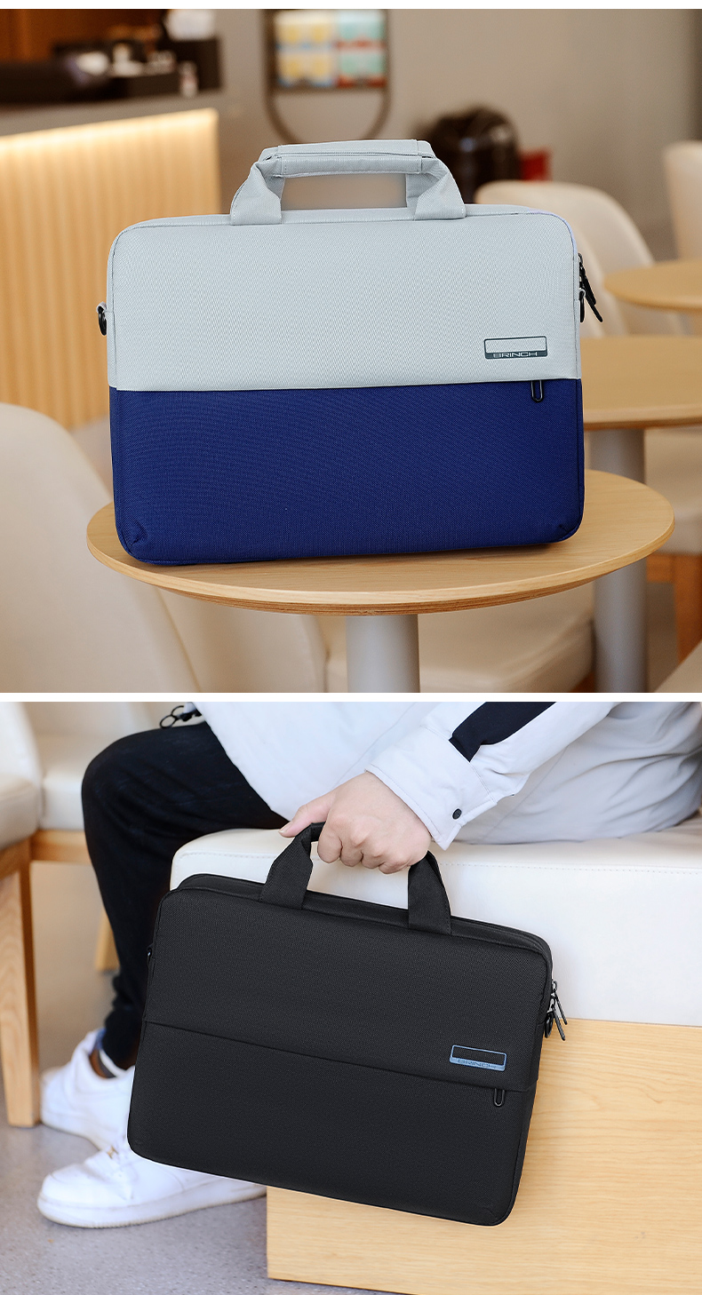 BRINCH Laptop Bag, Handheld, 14/16 Inch, Business Crossbody Shoulder Bag, Suitable for Apple And Huawei Laptops 10