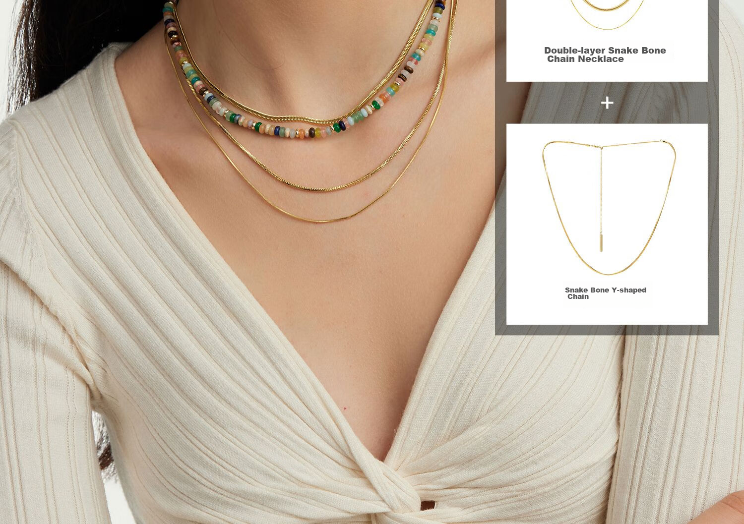 Arsis [Celebrity Style] Secret Garden Rainbow Guardian Beaded Necklace, Fashionable Women's Necklace, Birthday Gift for Girlfriend 25