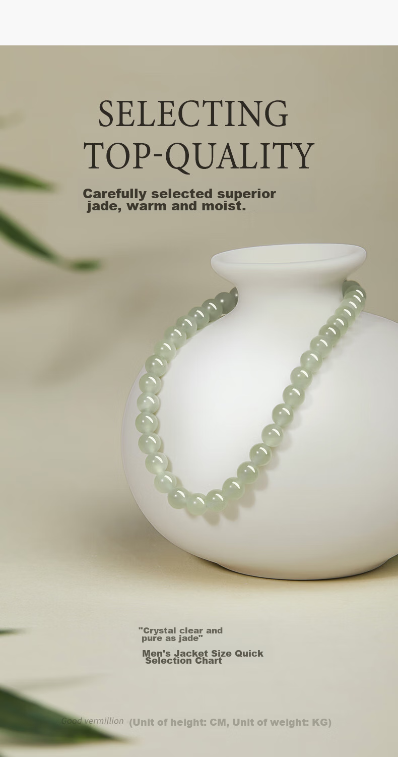 GLTEN Ice-Blue Hetian Jade Bracelet for Women, 2026 New Style Birthday Wedding Anniversary Gift for Girlfriend Or Wife 7
