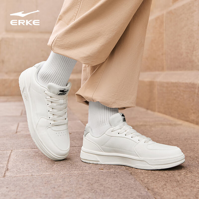 ERKE Men's Sneakers, Summer New Style Breathable Versatile Thin-Soled Fashionable Casual Shoes White Sneakers Sports Shoes | Tianhe