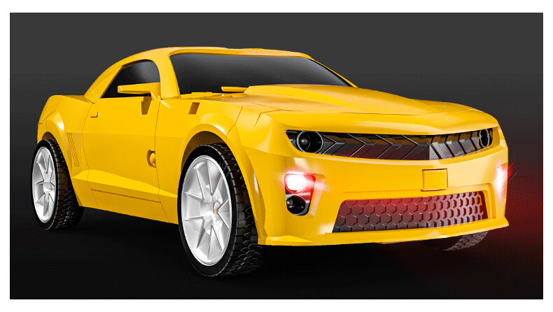 Tangmi TEMI Transforming Toy Robot, Transformers, Bumblebee, Darkwing, Car Man, Children's Birthday Gift for Boys 7