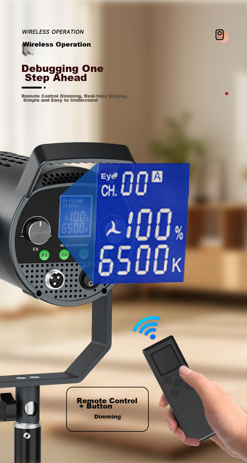 Beiyang 500W Live Streaming Fill Light, Photography Spherical Light, Soft Light, Internet Celebrity Host Beauty Light, Studio Photography Light, Video Shooting Constant Light 500BI 13