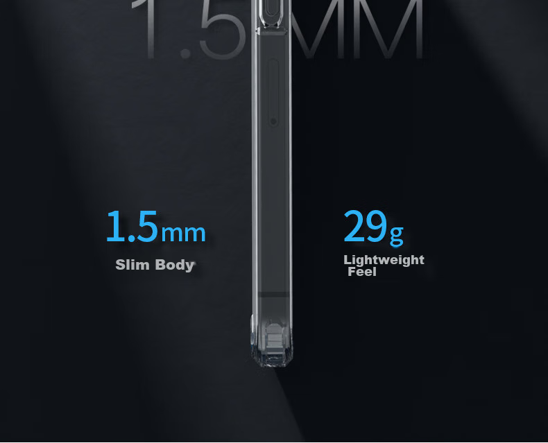 Lanxingxiansheng Ultra-Thin Transparent IPhone 14 Case, Shockproof Protective Cover with Soft Silicone Edges [Transparent] 11