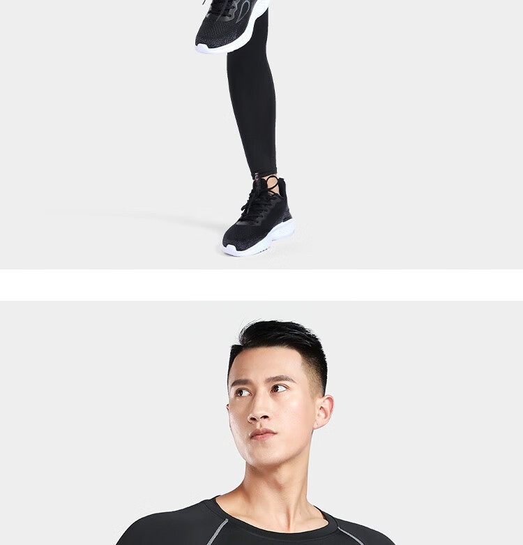 Fandimu Sports Set for Men, Three-Piece Fitness Outfit, Tight-Fitting Shirt for Running, Basketball, Badminton, Quick-Drying Breathable Weight Loss Wear 23