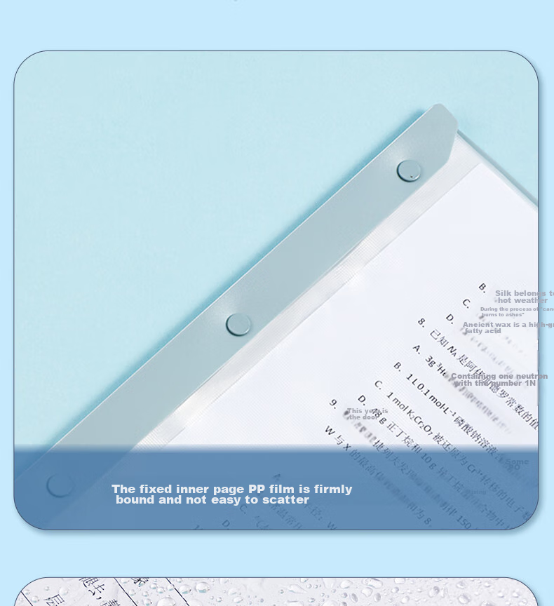 Deli A3/30-Page Document Folder, File Folder, Exam Paper Insert Pocket, Certificate Collection Book, Prenatal Checkup Report Organizer, Sheet Music Folder, Elementary to High School PQ310-T30 Gree 12