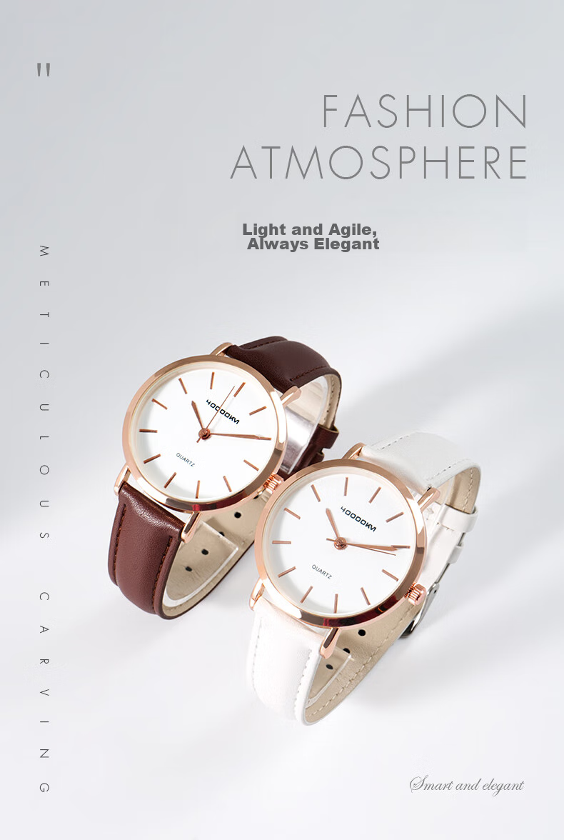 Siwangongli Ladies' Watch, Fashionable Trendy Girls' Wristwatch, Suitable for Middle And High School Students, Back-To Season And New Year Gift 1