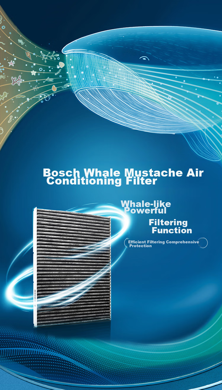 BOSCH Air Conditioning Filter Element 5657 for Camry, Avalon, Corolla, Levin, Wildlander, Highlander, Sienna RAV4 2