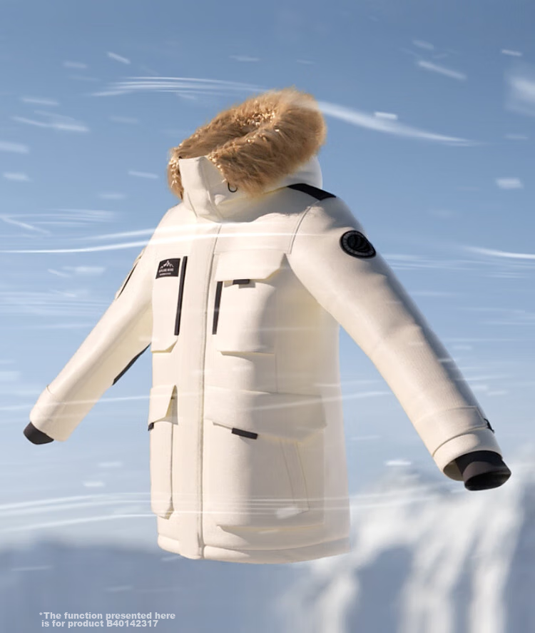 BOSIDENG [Guan Aideng Style] Extreme Cold Goose down Jacket for Men And Women, Couples Matching Long Hooded Warm Coat 21