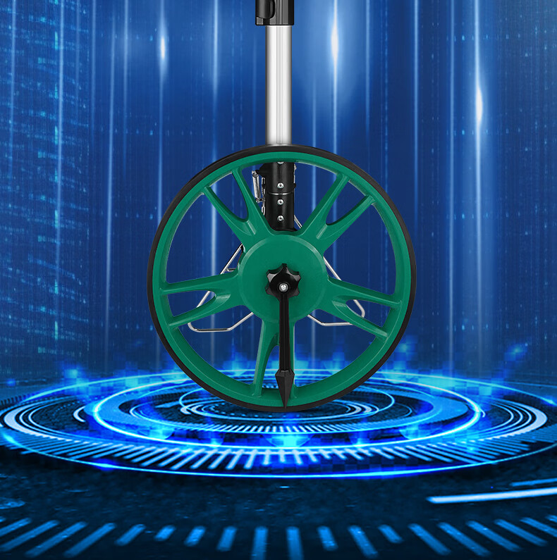 GREENER Measuring Wheel, Roller Ruler, Distance Measuring Wheel, Electronic Digital Display Large Wheel 50cm 5