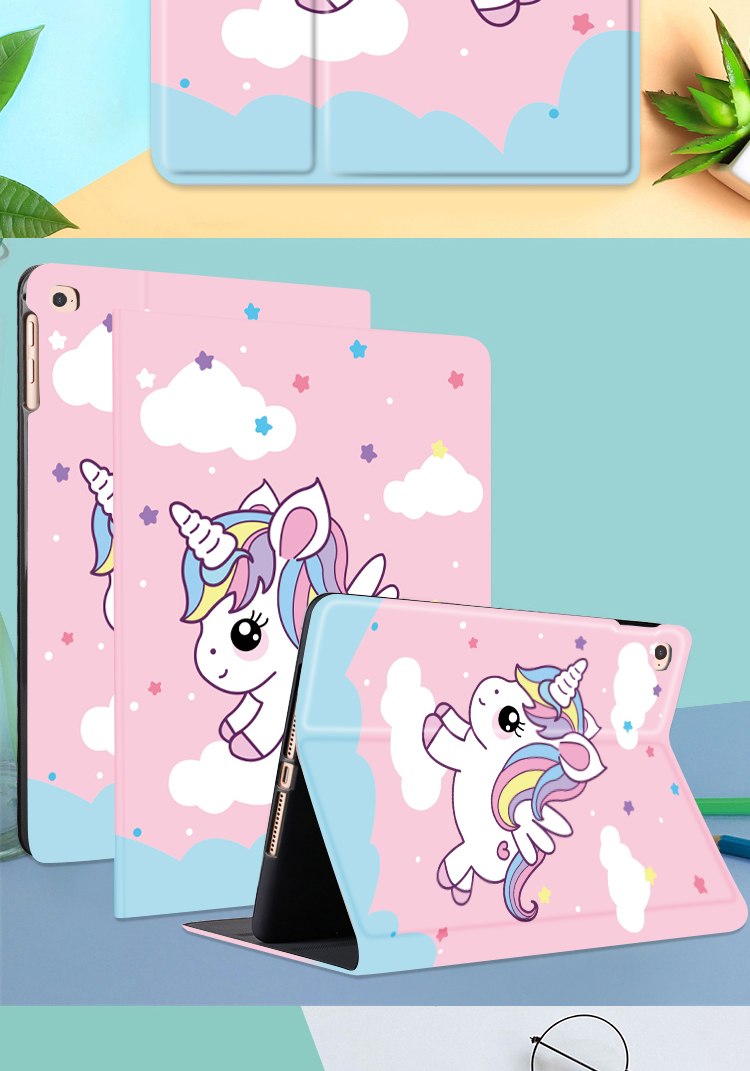 Jiangming IPad 5/6 Case, 9.7-Inch Apple Tablet Protective Cover, Compatible with 2017/2018 Models, Colorful Painted Design with Stand, Shockproof Case for Men, Women, And Childre 13