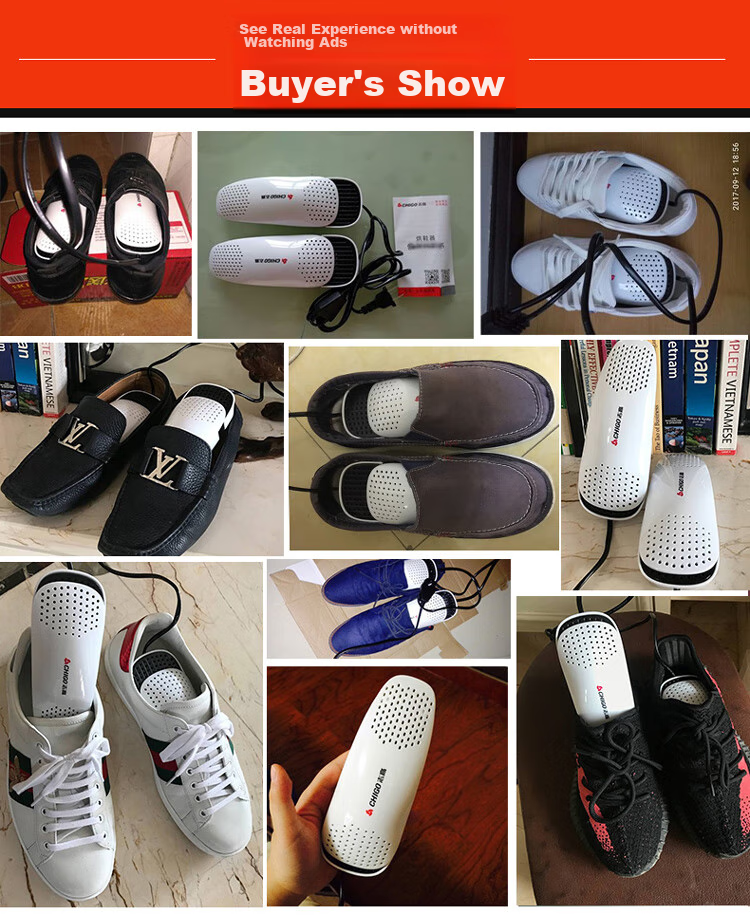 CHIGO Shoe Dryer, Winter Shoe Warmer, Adult Shoe Heating Machine 3