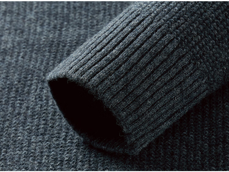 FIRS Australian Pure Wool Men's Heavyweight Thick Autumn Winter Soft Comfortable Casual Sweater 8