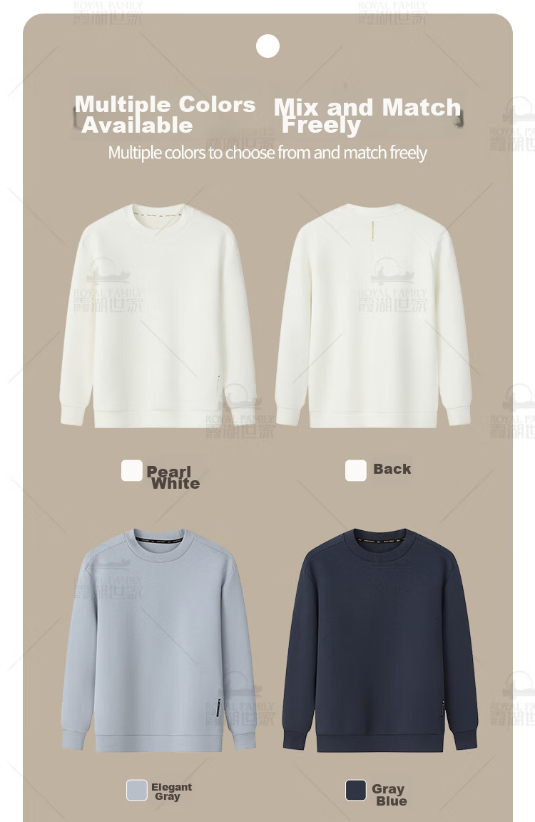 Xiahushijia Racing Liquid Ammonia Air Hoodie Autumn Winter 7A Antibacterial Textured Pullover Sweatshirt 136A Gray Blue L 10