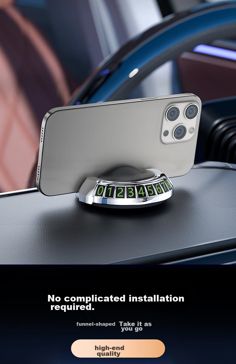 Jiabolan Car Phone Holder, Car Navigation Mount, Air Vent And Dashboard Dedicated Anti-Slip Fixer, Universal for Tesla 6