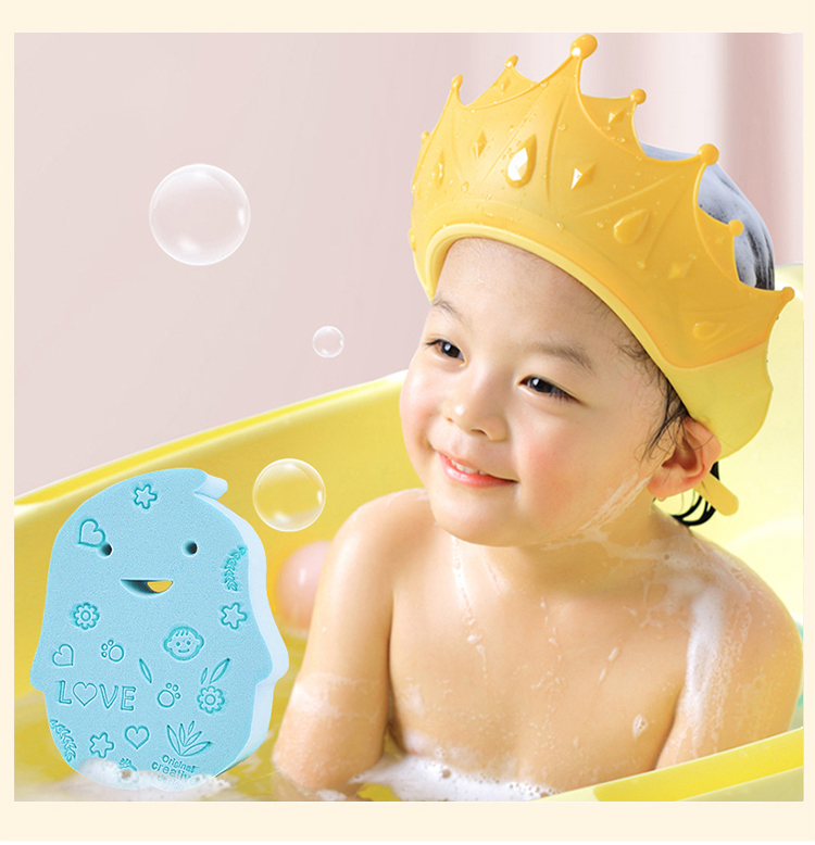 Baoshi Universal Shampoo Cap for Kids and Adults Waterproof Ear Protection Bathing Hat for Babies and Elderly 11