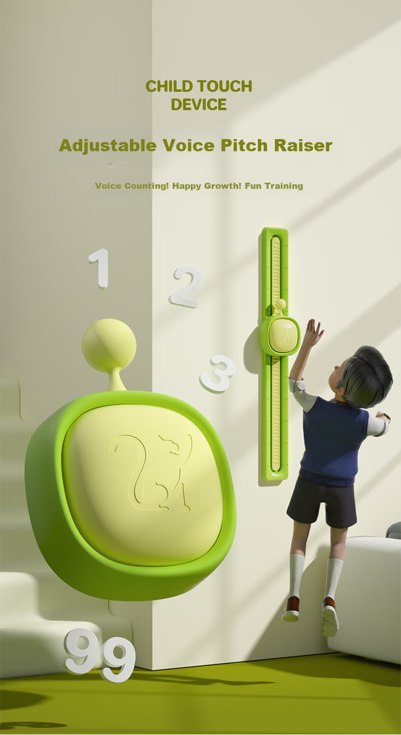 INVUI Adjustable Height Tumbler, Jumping Training Device, Baby Exercise Height Booster, Bouncy Counter, Gree 3