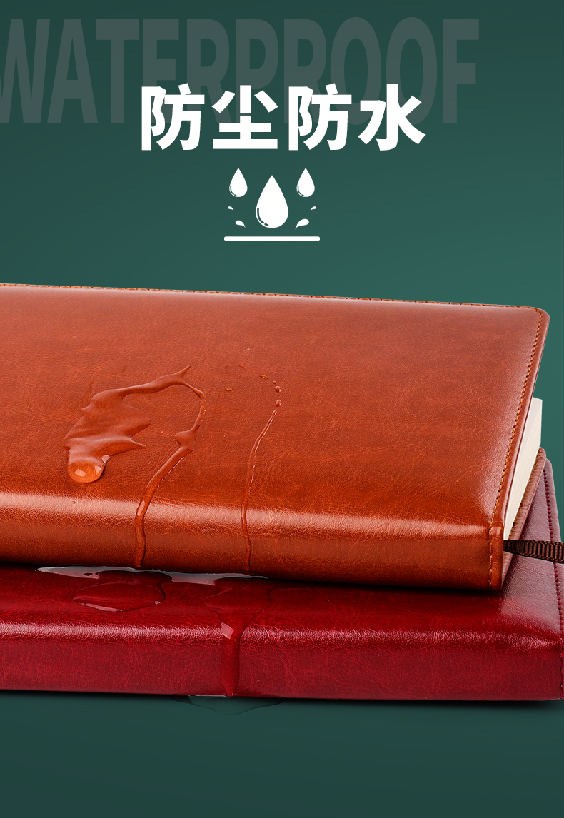 DiLe Premium Series A5 Fashion Soft Leather Diary/notebook Stationery/journal/conference Notebook Office Supplies, 136 Pages, 4314-A5 Black 12