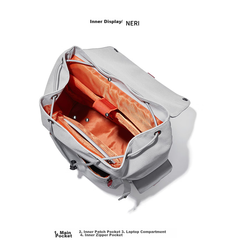 Bosideng Dawn Chasing Men's Backpack Travel Bag Camera Drone Inner Bag Large Capacity 17.3-inch Laptop Bag 7