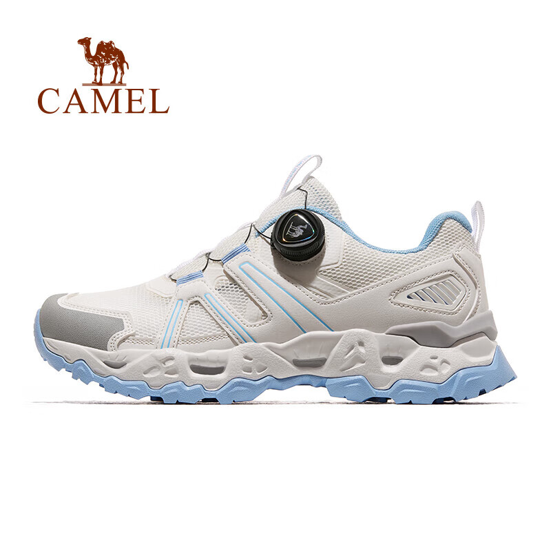CAMEL Outdoor Hiking Shoes for Women, Breathable Mesh Upper, Wear-Resistant Non-Slip Professional Trekking Shoes F24B693029