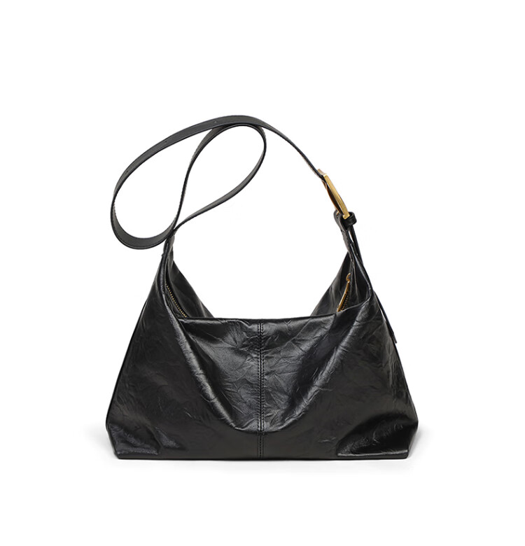 Aiqinghai Top-Grain Leather Handbag, Women's Crossbody Bag, Shoulder Bag, Underarm Bag, Niche Birthday And Mother's Day Gift, Practical Present for Mom 4