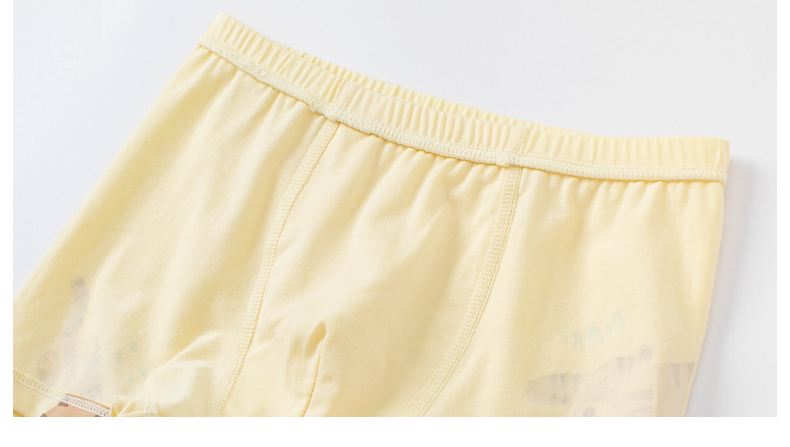 DAVE & BELLA [Two-Pack] Boys' Elastic Boxer Briefs 2024 Children's Boxer Shorts Baby Underwear 7