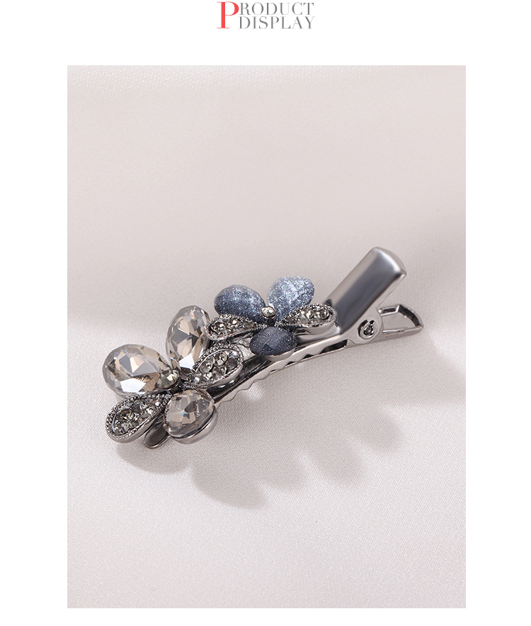 CHIMERA Leaf-Shaped Hair Clip, Duck-Bill Clip, Korean-Style Barrette, Bangs Clip, Hair Accessory, Women's Birthday Gift 10