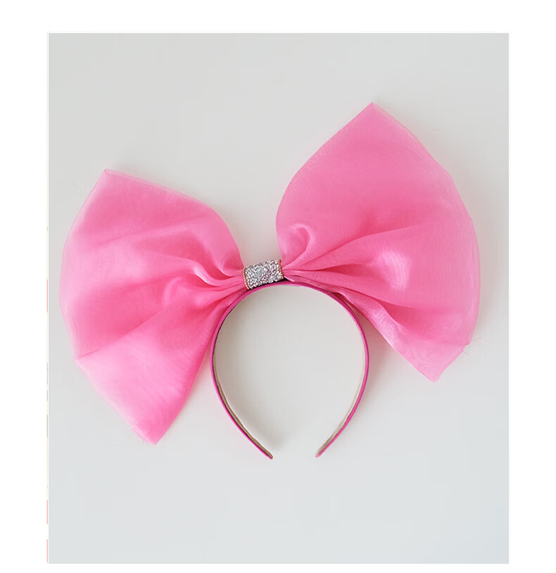 Duomeiyi Birthday Hat, Birthday Scene Decoration, Girl's Happy Birthday Props, Barbie Pink Headband, Butterfly Fashion Simple Desig 4