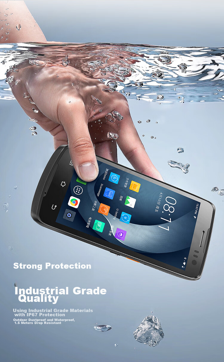 UROVO Upgraded Handheld Data Terminal PDA Industrial Smartphone Barcode Scanner Android Inventory Machine with 1D/2D Wireless Scanner (3+32GB) 11