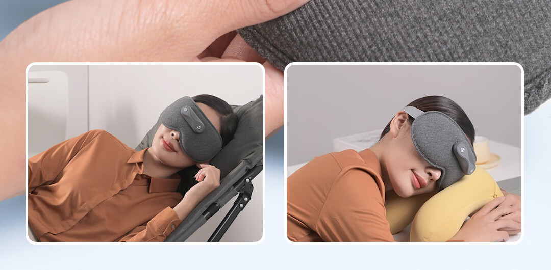 KCOTSON Heat Eye Mask, Silk Eye Mask, Breathable, Lightweight, Light-Blocking, Hot Compress, Cold Compress, Sleep Mask, Birthday Gift, Practical Valentine's Day Gift 12