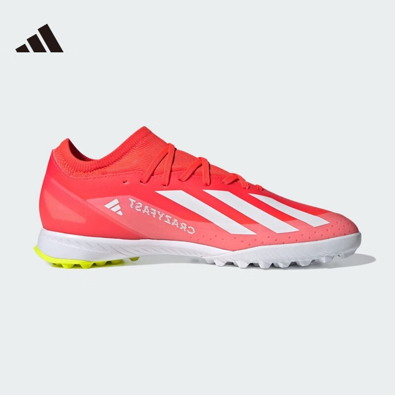 Adidas Unisex Football Series X CRAZYFAST LEAGUE TF Soccer Shoes IF0699, Size 42 UK8 2