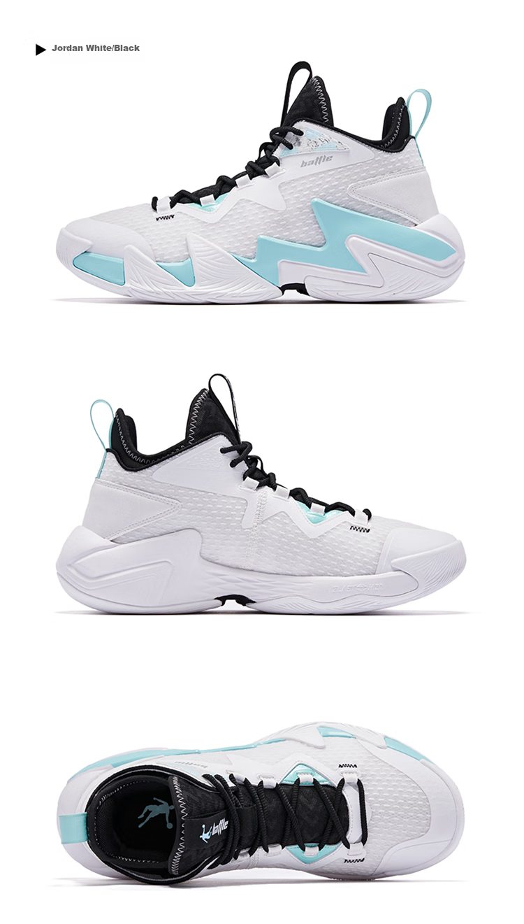 Jordan Basketball Shoes Men's Mesh Break Shadow 2 High-Top Durable Practical Student Sports Shoes 32