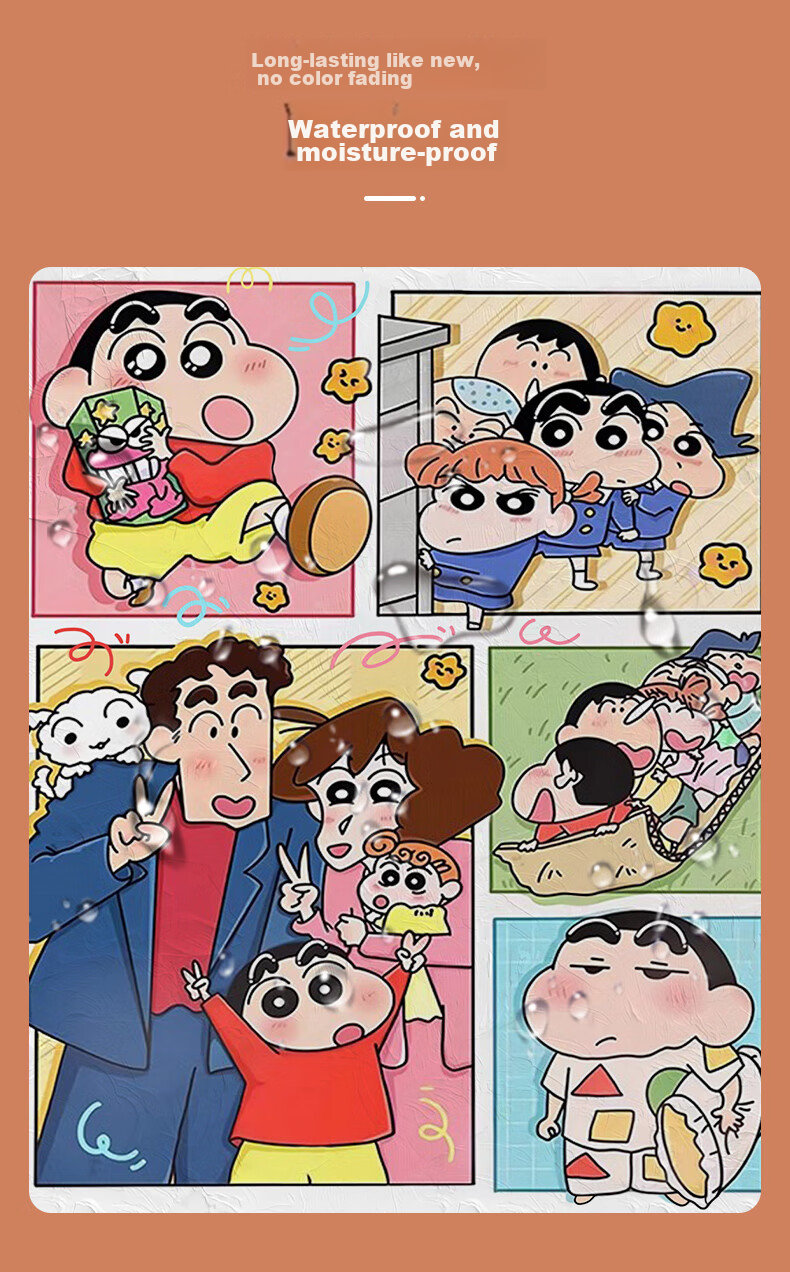 Long Time No See DIY Digital Paint-by-Numbers Children's Painting Gift Handmade Coloring Acrylic Sanrio Cartoon Anime Decorative Painting 6