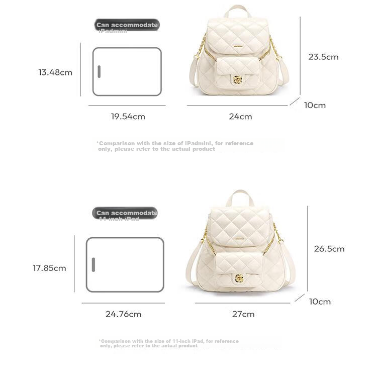 JUST STAR Backpack for Women, 2026 New Style Bag, Light Luxury Commuter Lightweight Travel Backpack, Schoolbag, Birthday Gift 8