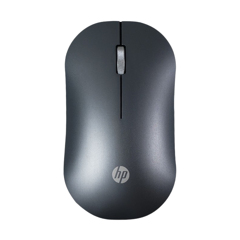 HP DM10 Wireless Bluetooth Dual-Mode Mouse Business Office Wireless Mouse Apple Laptop Silent Bluetooth Portable Wireless Mouse Metal Gray