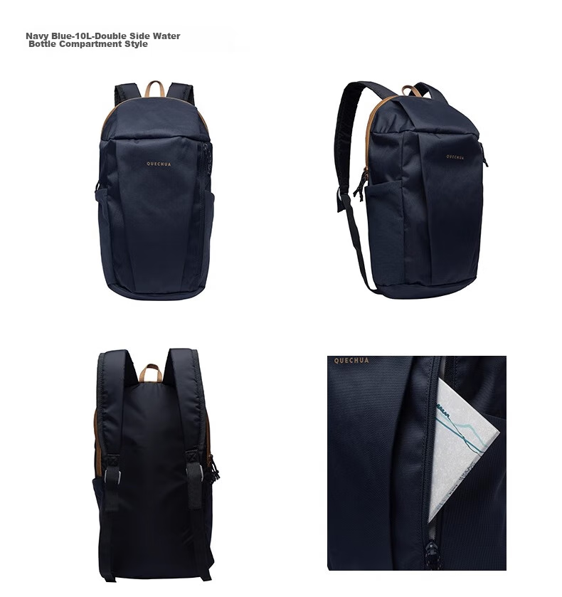 DECATHLON Men's And Women's Outdoor Travel Backpack, Hiking Backpack NH100, School Bag for Students And Children, 10 Liters, 4773405 19