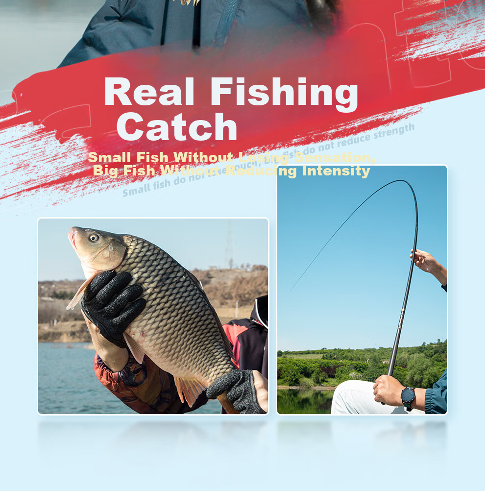 Jinglang Xuanhei 4.5-Meter Fishing Rod, Handheld Ultra-Light And Ultra-Hard, for Wild Fishing And Small Comprehensive Fishing, 28-Section Telescopic Rod, Fishing Pole, Fishing Tackle 12