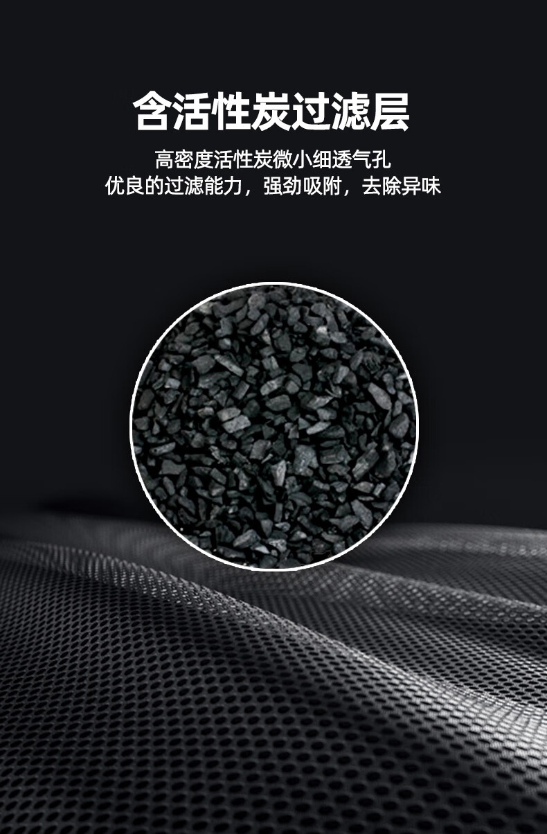 Baoweikang DH97 Activated Carbon Face Mask, Disposable Individually Wrapped, Four-Layer Protection against Formaldehyde, Odors, And Bacteria Filtration, up to 97% Effective Adult Face Masks (50 Pieces Per Box) 1
